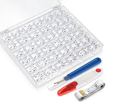 Carica l'immagine nel visualizzatore di Gallery, 36pcs Rocchetti per Macchina da Cucire, Aoger Plastica rocchetti Vuoto per...