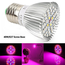 Carica l'immagine nel visualizzatore di Gallery, Piante Lampada a LED, 4 pezzi 40W E27 Grow Bulbs per Semina, Crescita, 40w*4 - Ilgrandebazar
