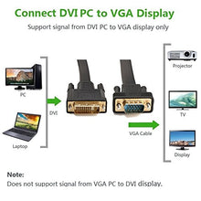 Carica l'immagine nel visualizzatore di Gallery, CableDeconn Active DVI-D Dual Link 24 + 1 maschio a VGA video con...