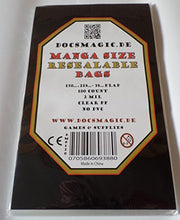 Carica l'immagine nel visualizzatore di Gallery, docsmagic.de 100 Resealable Manga Bags Size, 100