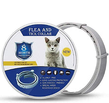 Carica l'immagine nel visualizzatore di Gallery, Collare per pulci di Gatto-Collare insetticidi gatto-12 Mesi gray