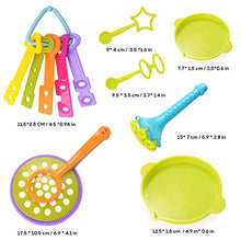 Carica l'immagine nel visualizzatore di Gallery, HellDoler Spara Bolle di Sapone,13 Pezzi Kit Bacchette per Fare Bolle...