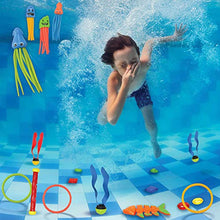 Carica l'immagine nel visualizzatore di Gallery, Killow Giocattoli da Immersione ,34pz Piscina Subacquea Immersioni...