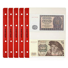 Carica l'immagine nel visualizzatore di Gallery, PELLER'S 10 Buste per Collezione, 2 Tasche 143mm X 80mm su Ogni Pagina, per... - Ilgrandebazar