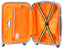 Carica l'immagine nel visualizzatore di Gallery, CABIN GO MAX 5585 Valigia Trolley rigido in ABS grande MX5585, Argento