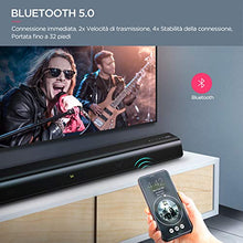 Carica l'immagine nel visualizzatore di Gallery, BOMAKER Soundbar 2.0 Canali, Potenza di Picco 80W 110dB, Bluetooth ODINE-Ⅱ - Ilgrandebazar