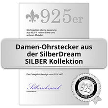 Carica l'immagine nel visualizzatore di Gallery, SilberDream orecchini in argento Sterling 925 con cristalli Preciosa glitter... - Ilgrandebazar