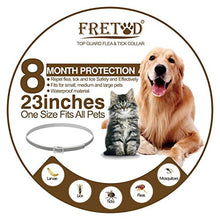 Carica l'immagine nel visualizzatore di Gallery, FRETOD Collare Antipulci per Cani e Gatti – 65cm Ajustable Collare... - Ilgrandebazar