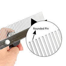 Carica l'immagine nel visualizzatore di Gallery, ASOCEA Pet Dog Grooming extra-large rastrello pettine Deshedding Tool beauty...