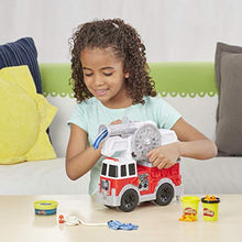 Carica l'immagine nel visualizzatore di Gallery, Play-Doh Wheels - Camion Dei Pompieri (Con 5 Vasetti di Pasta da Modellare) - Ilgrandebazar