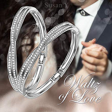 Carica l'immagine nel visualizzatore di Gallery, Susan Y Regali San Valentino per Lei, Croce Bracciale Bracciali Per Donne - Ilgrandebazar