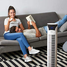 Carica l'immagine nel visualizzatore di Gallery, BLACK+DECKER BXEFT49E Ventilatore a Torre Digitale Oscillante, 109 cm, Bianco