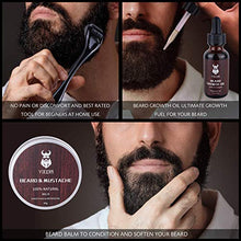 Carica l'immagine nel visualizzatore di Gallery, Derma Roller - Kit per la crescita della barba, Dermaroller con 540 aghi,...