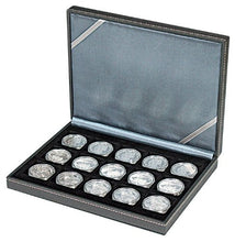 Carica l'immagine nel visualizzatore di Gallery, Lindner 2363-15 NERA Coin Case XM with 15 square compartments for coins or... - Ilgrandebazar