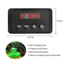 Carica l'immagine nel visualizzatore di Gallery, NICREW Timer dell'Acquario, Illuminazione Acquario Digitale per...