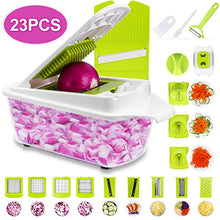 Carica l'immagine nel visualizzatore di Gallery, Sedhoom 23 in 1 Affettaverdure Taglia Verdure e Tagliaverdure a Cubetti... - Ilgrandebazar