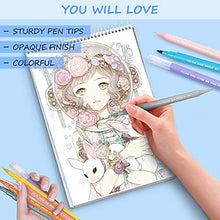 Carica l'immagine nel visualizzatore di Gallery, Brush Pen Lettering, Emooqi 36 Pennarelli Acquarelli, Pennelli Per...