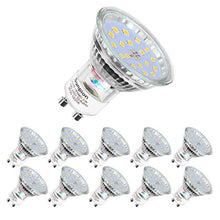 Carica l'immagine nel visualizzatore di Gallery, Lampadine LED GU10, 5Watt Pari ad alogene da 60Watt, Luce Bianca Fredda 6000K