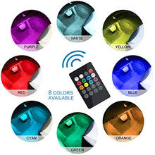 Carica l'immagine nel visualizzatore di Gallery, Favoto Luci LED Interne Auto, 4 Strisce 48 Lampadine Multicolore...