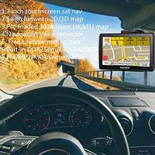 Carica l'immagine nel visualizzatore di Gallery, Navigatore satellitare per auto camion,7 pollici con aggiornamento gratuito...