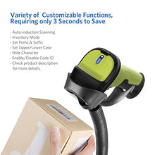 Carica l'immagine nel visualizzatore di Gallery, Inateck Lettore di Codici a Barre Scanner Laser Wireless Senza Fili Verde - Ilgrandebazar