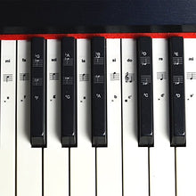 Carica l'immagine nel visualizzatore di Gallery, Tastiera o pianoforte adesivi per 49/61/76/88 chiave tastiera, piano e... - Ilgrandebazar