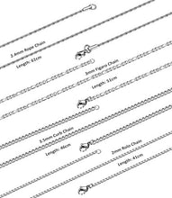 Carica l'immagine nel visualizzatore di Gallery, BESTEEL 4 Pezzi Acciaio Inossidabile Collana Catena per Uomini e Donne Set... - Ilgrandebazar