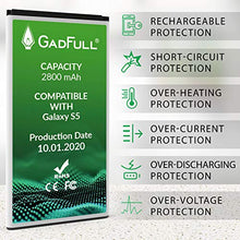 Carica l'immagine nel visualizzatore di Gallery, GadFull Batteria compatibile con Samsung Galaxy S5 | Corrisponde al... - Ilgrandebazar
