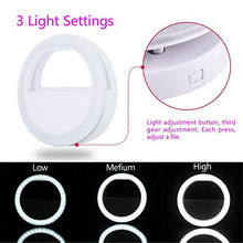 Carica l'immagine nel visualizzatore di Gallery, AUTOPkio Selfie Ring Light, 36 Anello luminoso a LED Supplemento Batteria - Ilgrandebazar