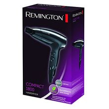 Carica l'immagine nel visualizzatore di Gallery, Remington D5000 Asciugacapelli Compatto da Viaggio, Tecnologia Eco