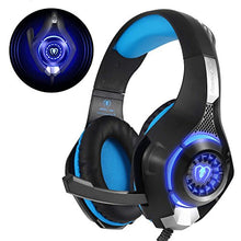 Carica l'immagine nel visualizzatore di Gallery, Beexcellent GM-1, Cuffie Gaming con microfono da Gioco Bass Nero/Blu