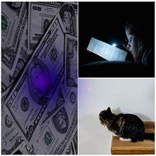 Carica l'immagine nel visualizzatore di Gallery, 3 in1 500LM mini lampada a ricircolo LED USB in alluminio e lampada...