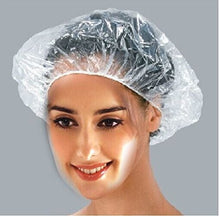 Carica l'immagine nel visualizzatore di Gallery, 100 cuffie per doccia monouso, grandi, in plastica elastica, uso 44CM - Ilgrandebazar