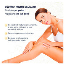 Carica l'immagine nel visualizzatore di Gallery, Scottex Pulito Delicato Carta Igienica, Confezione da 12 Rotoli Maxi - Ilgrandebazar