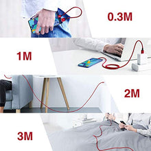 Carica l'immagine nel visualizzatore di Gallery, ZKAPOR Cavo USB C [4Pezzi, 0.3m 1m 2m 3m] Tipo C 3m