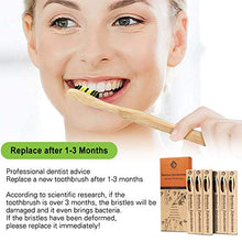 Carica l'immagine nel visualizzatore di Gallery, Spazzolino bamboo denti Bamboo toothbrushes 100% - Ilgrandebazar