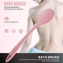 Carica l'immagine nel visualizzatore di Gallery, Usmascot Spazzola da bagno, Bagno Schiena, Lunga Maniglia Beige - Ilgrandebazar