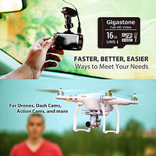 Carica l'immagine nel visualizzatore di Gallery, Gigastone Scheda di memoria Micro SD Video Full HD da 16 GB, confezione 10