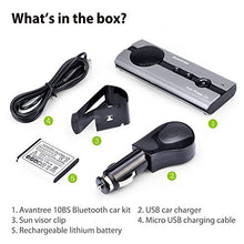 Carica l'immagine nel visualizzatore di Gallery, Avantree 10BS - Kit Vivavoce Bluetooth per Auto con Accensione automatica...