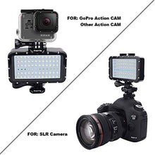 Carica l'immagine nel visualizzatore di Gallery, Suptig - Illuminazione video subacquea con 72 luci a LED, compatibile con...