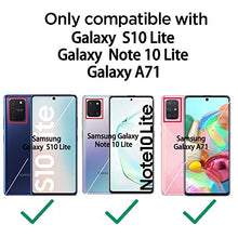 Carica l'immagine nel visualizzatore di Gallery, QHOHQ Compatibile Pellicola Protettiva per Samsung Galaxy A71,Samsung 2 Pezzi