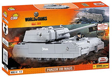 Carica l'immagine nel visualizzatore di Gallery, COBI- Carro Armato VIII Maus, Colore Grigio/Nero, 3024 Nero