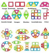 Carica l'immagine nel visualizzatore di Gallery, 76 Pezzi Piastrelle magnetiche Blocchi di Costruzione Giocattoli 76 pcs - Ilgrandebazar