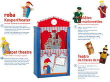 Carica l'immagine nel visualizzatore di Gallery, Roba 6972 - Teatro dei Burattini Set di 6 Marionette - Ilgrandebazar