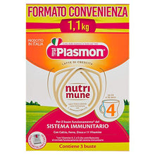 Carica l'immagine nel visualizzatore di Gallery, Plasmon Nutri-Mune 4 Latte in Polvere Stage 4, Special Pack, 1100 g