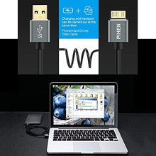 Carica l'immagine nel visualizzatore di Gallery, PIHEN Micro B Cavo, cavo di sincronizzazione USB 3.0 a micro con 1m