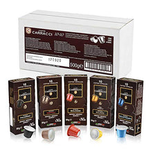 Carica l'immagine nel visualizzatore di Gallery, Caffè Carracci, Capsule Compatibili Nespresso, Kit Miscele 100 Unità