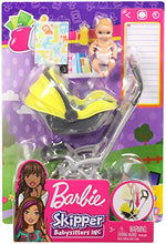 Carica l'immagine nel visualizzatore di Gallery, Barbie- Skipper Babysitter Set Carrozzina con Bambolotto e Accessori,... - Ilgrandebazar