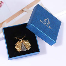Carica l'immagine nel visualizzatore di Gallery, Tacobear Collana Donna Argento Oro Girasole You are My - Ilgrandebazar