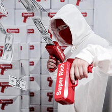 Carica l'immagine nel visualizzatore di Gallery, ValueTalks Pistola spara Soldi Money Gun Giocattolo rosso - Ilgrandebazar